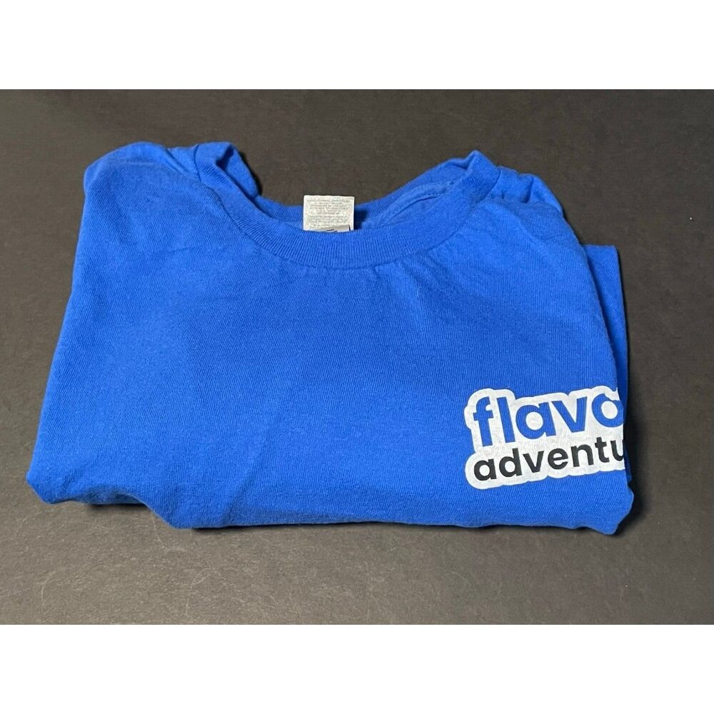 Flavor Adventure Game On shirt adult large bring the heat no time lets play blue - Picture 6 of 8